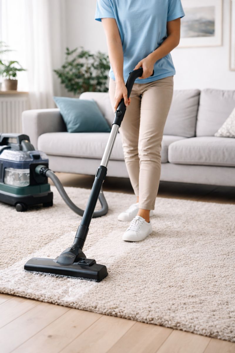 Utrzymanie higieny tekstyliów w przestrzeni mieszkalnej i biurowej